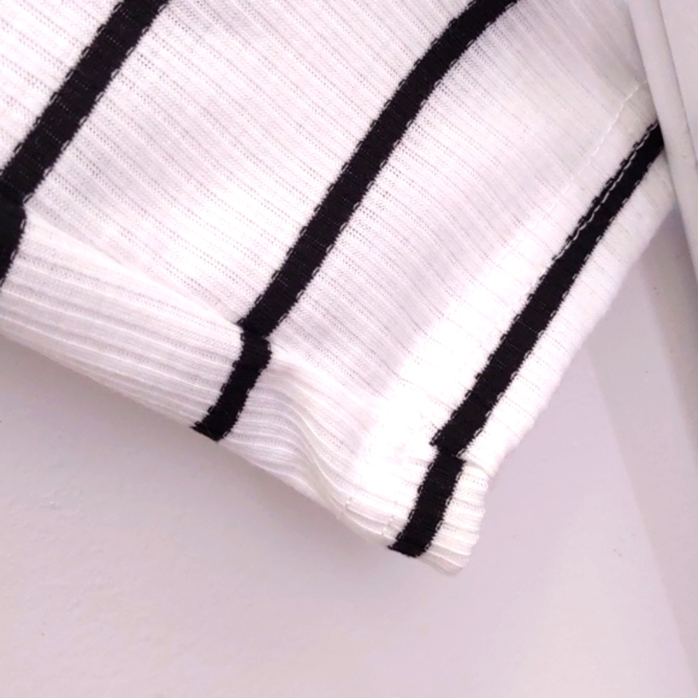 SheIn Off Shoulder Striped Top - Picture 3 of 3